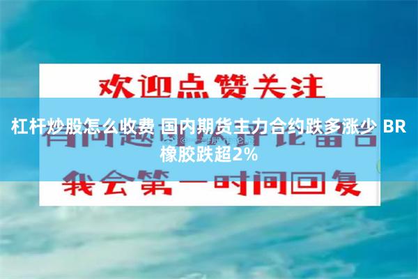 杠杆炒股怎么收费 国内期货主力合约跌多涨少 BR橡胶跌超2%